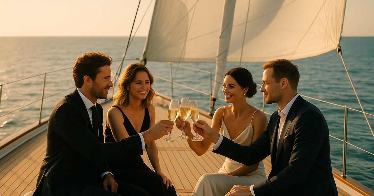 Featured image for Luxury Sailboat Rental for Intimate Celebration Party