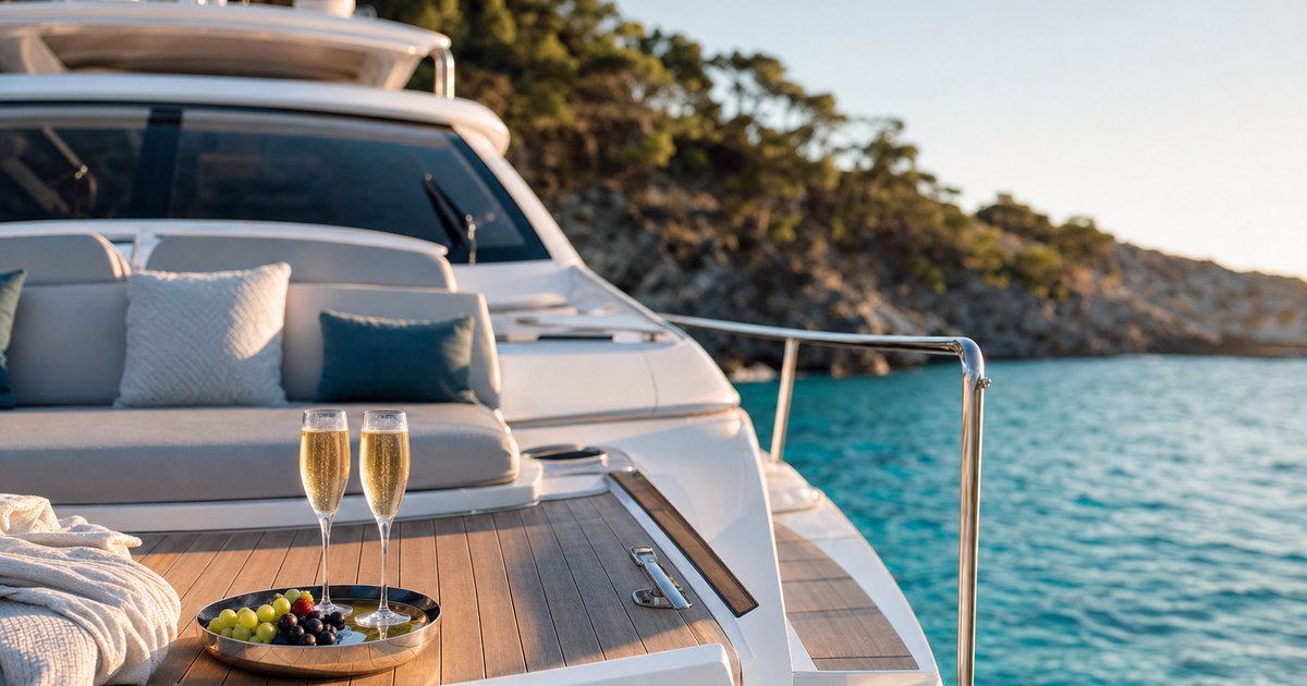 Illustration for the guide: Yacht and Boat Rental Complete Guide: Costs, Types and How to Book